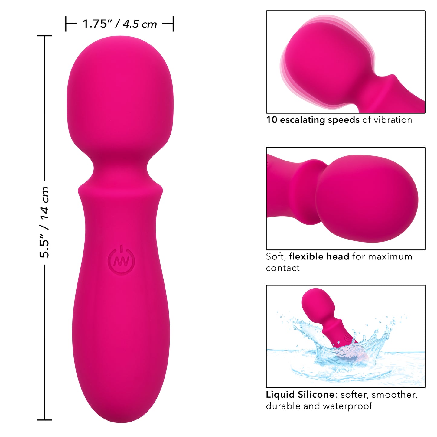 Bliss™ Liquid Silicone Mini Wand