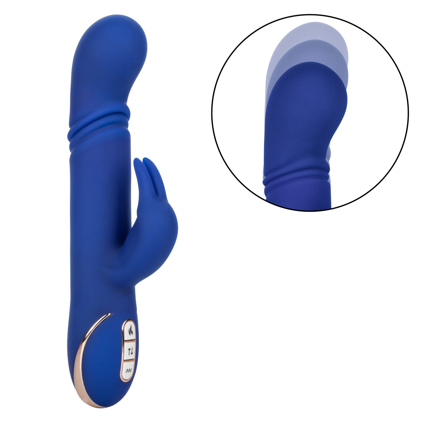 Jack Rabbit® Signature Heated Silicone Thrusting "G" Rabbit