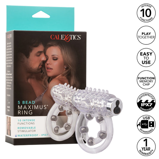 5 Bead Maximus® Ring (Rechargeable)