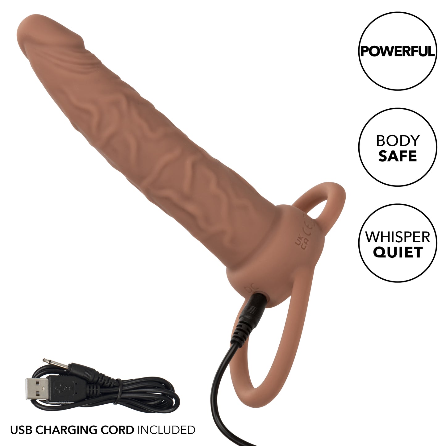 Performance Maxx™ Rechargeable Dual Penetrator - Brown