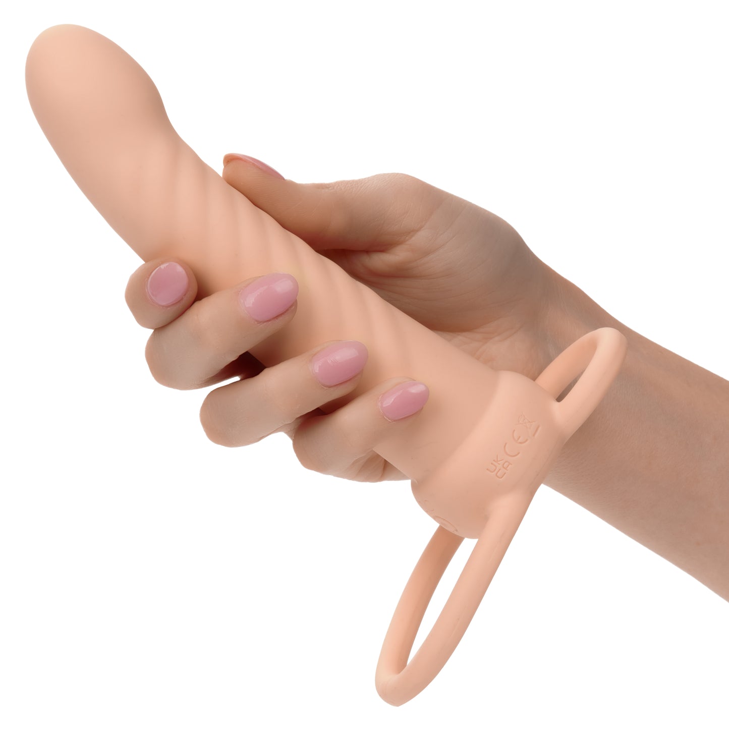 Performance Maxx™ Rechargeable Ribbed Dual Penetrator - Ivory