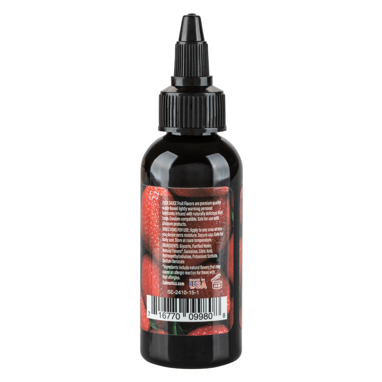 Fuck Sauce™ Flavored Water-Based Personal Lube - Strawberry 2 fl. oz.
