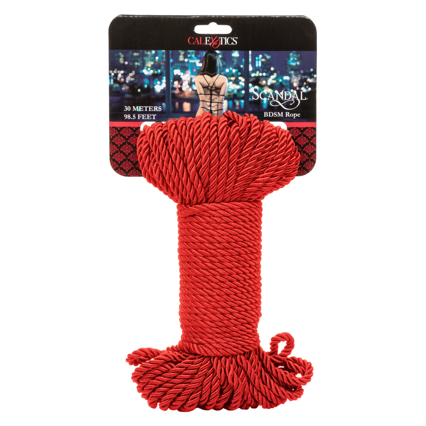 Scandal® BDSM Rope 98.5'/30 m - Red