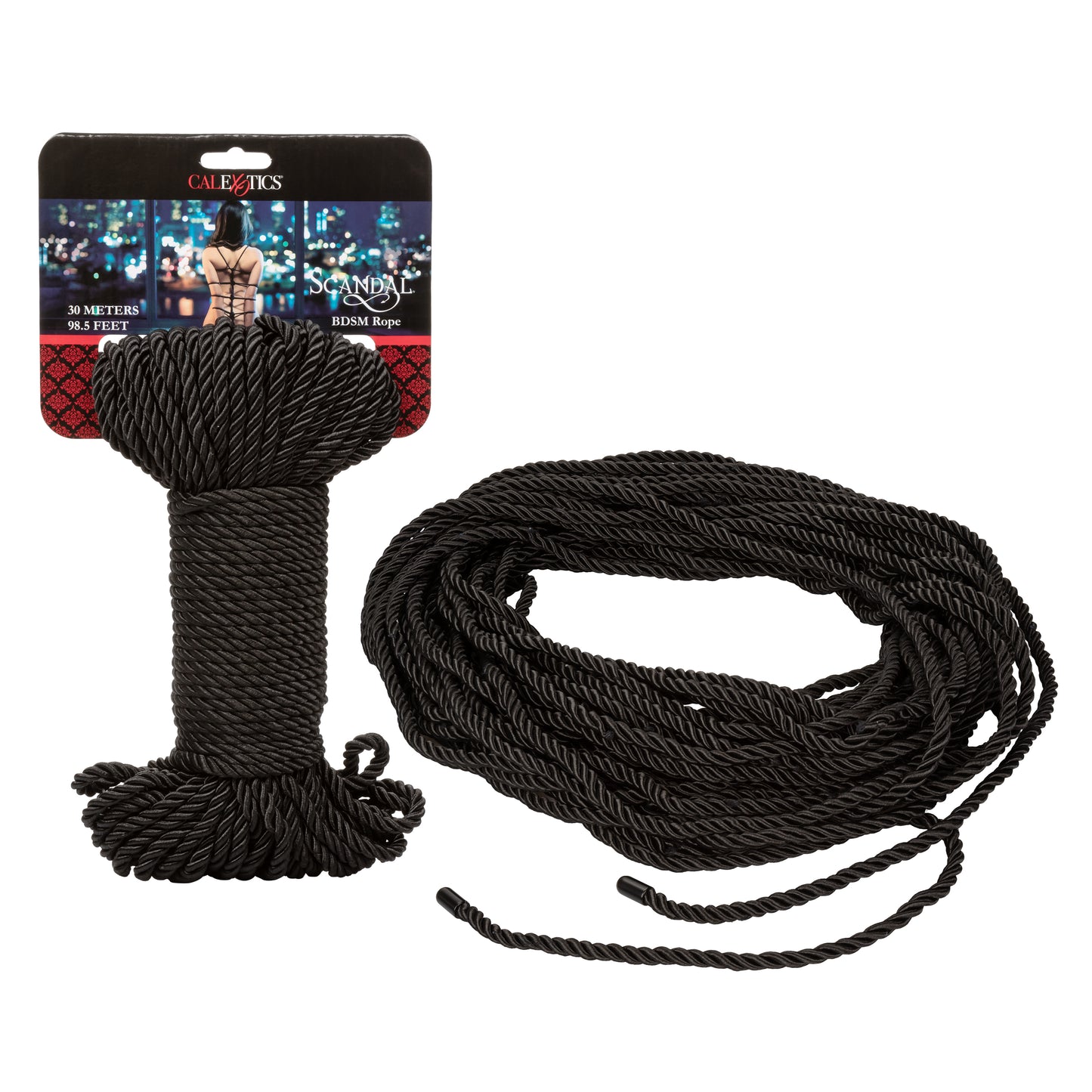 Scandal® BDSM Rope 98.5'/30 m - Black