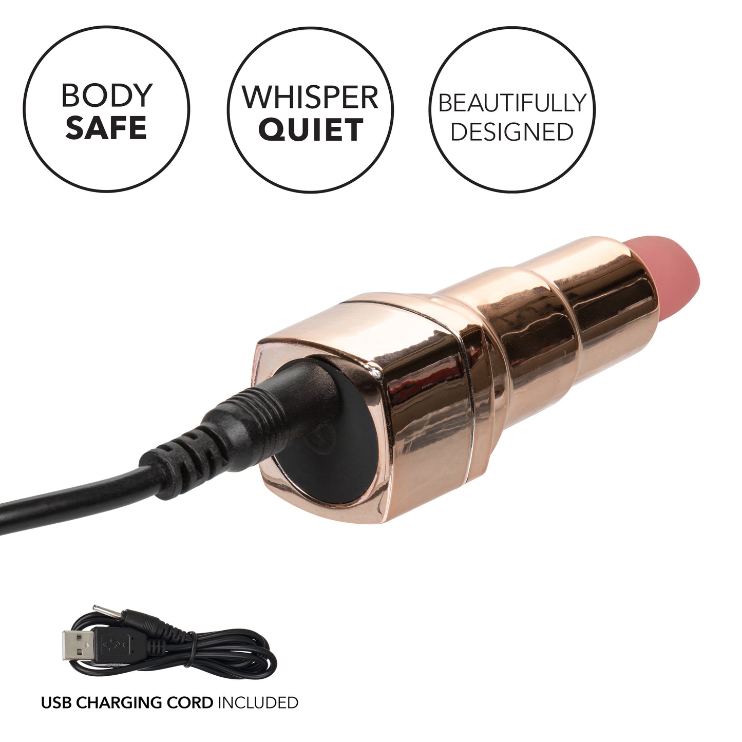 Hide & Play™ Rechargeable Lipstick - PINK
