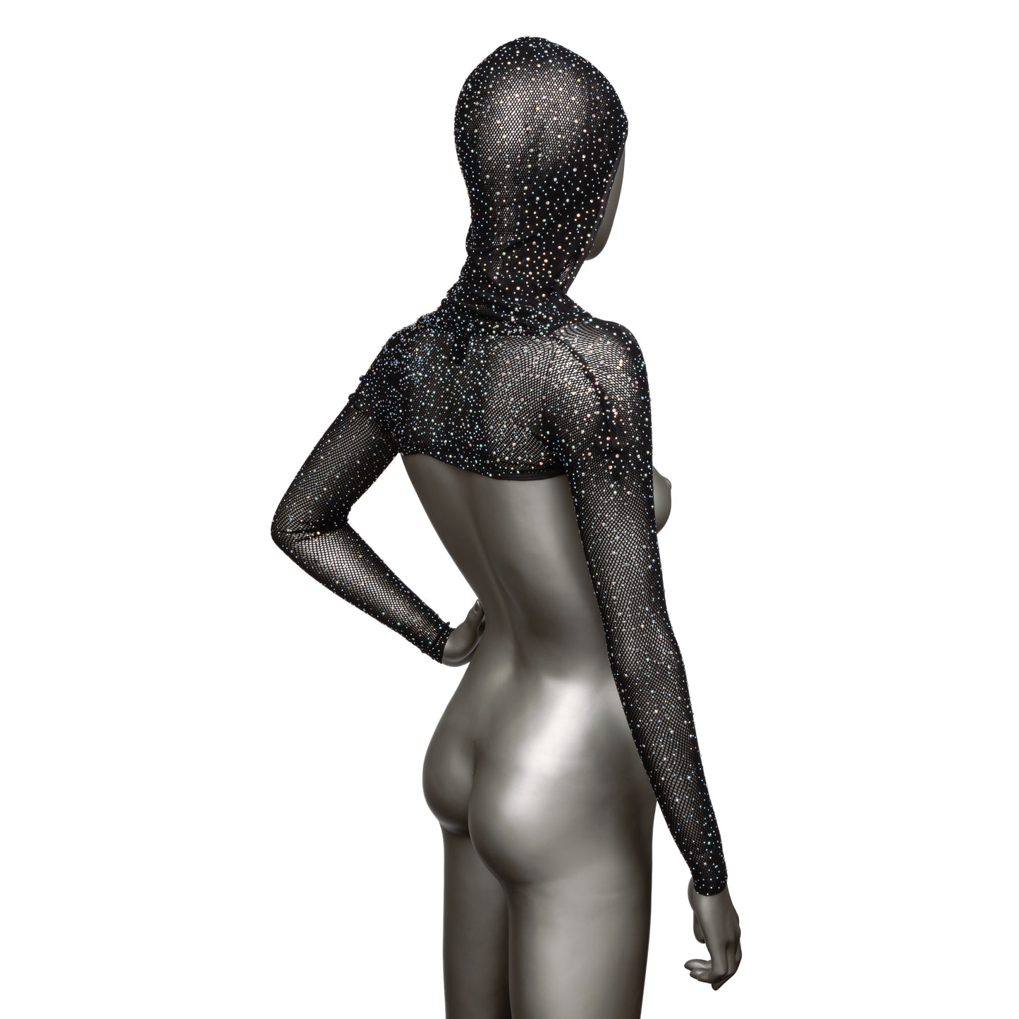 Radiance™ Plus Size Hooded Shoulder Shrug