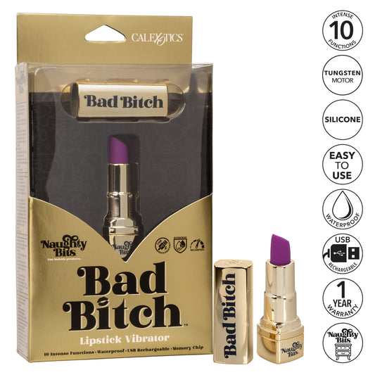 Naughty Bits® Bad Bitch® Lipstick Vibrator