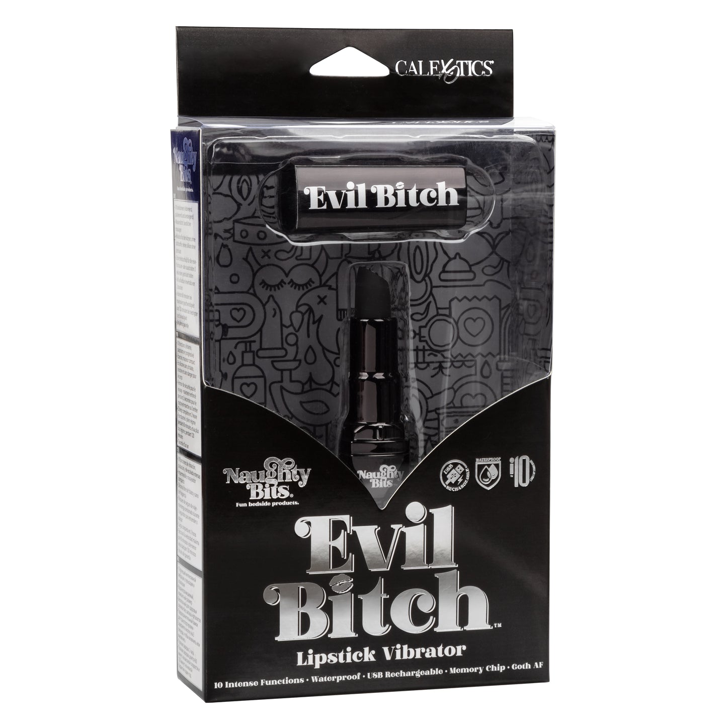 Naughty Bits® Evil Bitch™ Lipstick Vibrator