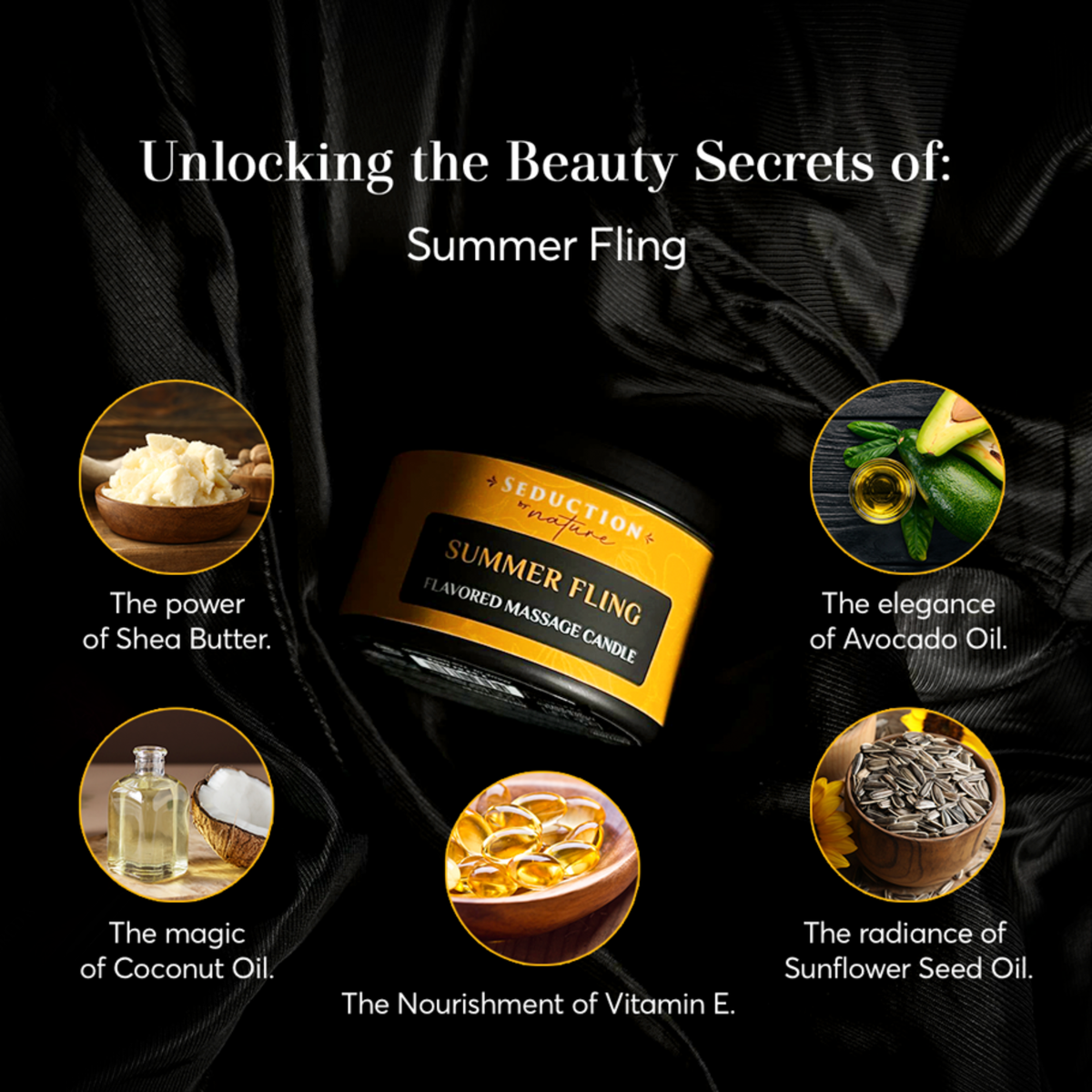 Summer Fling - Kissable Massage Candle
