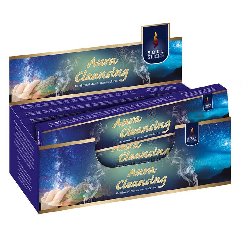 Masala Incense Sticks - Soul Sticks Aura Cleansing (12)