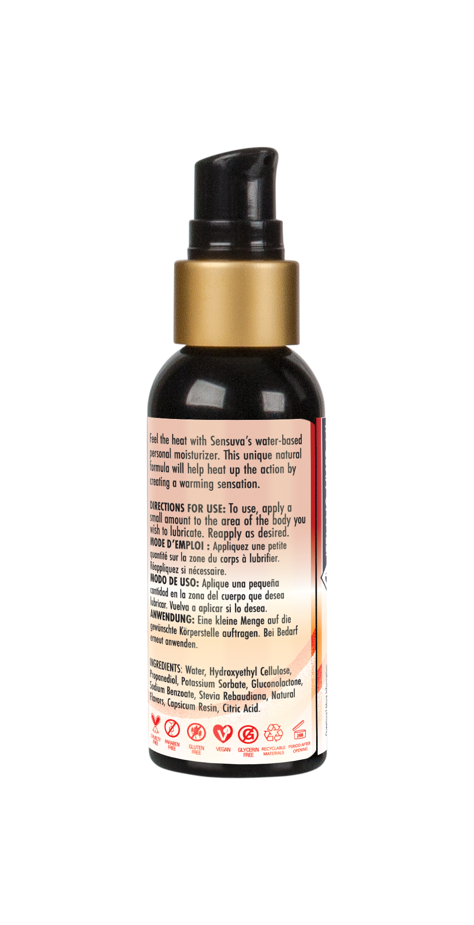 Heat Wave Natural Water-Based Warming Lubricant