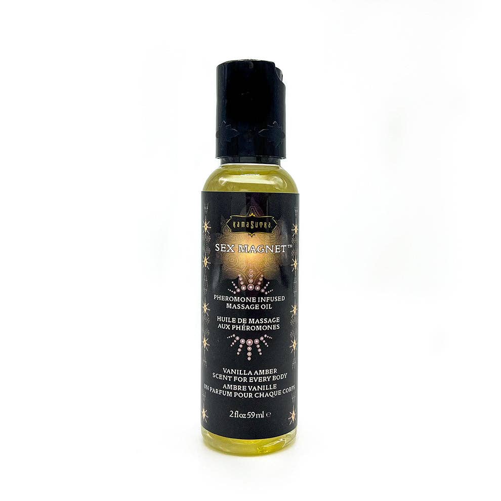 SEX MAGNET Pheromone Vanilla Amber Massage Oil 2 fl oz