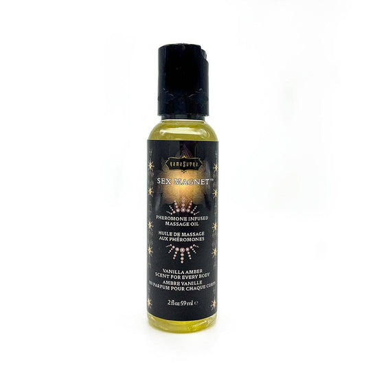 SEX MAGNET Pheromone Vanilla Amber Massage Oil 2 fl oz