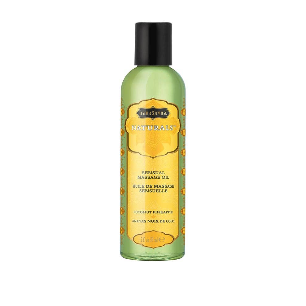 Naturals Massage Oil (2 oz): Vanilla Sandalwood