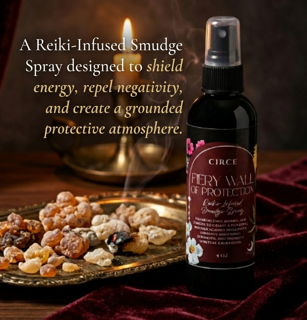 Fiery Wall of Protection Spray - Shielding 4oz