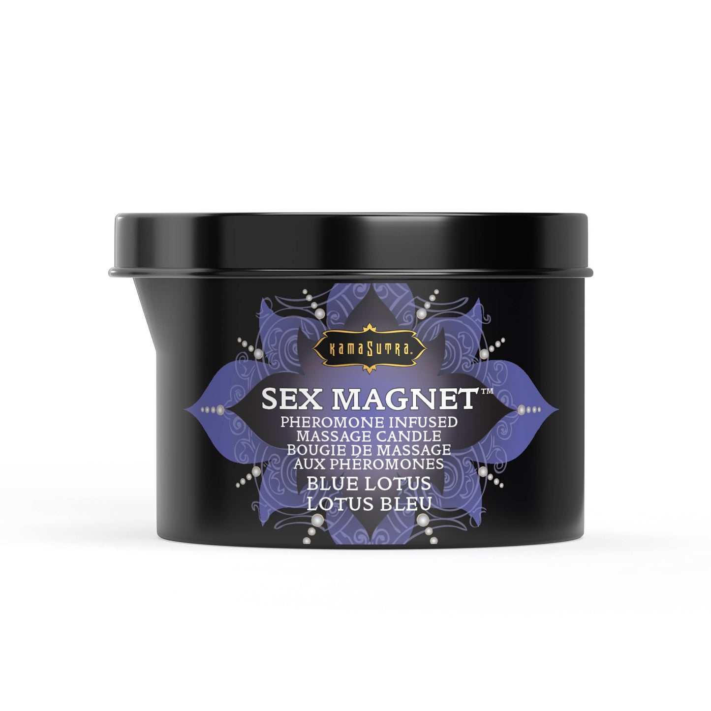 SEX MAGNET™ Blue Lotus Pheromone Massage Candle: 2oz