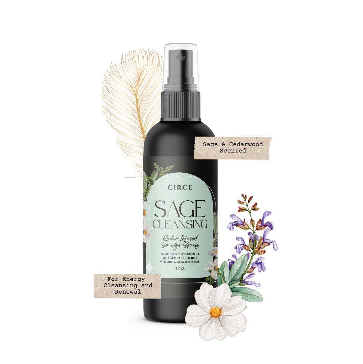 Sage Cleansing Ritual Room and Body Spray