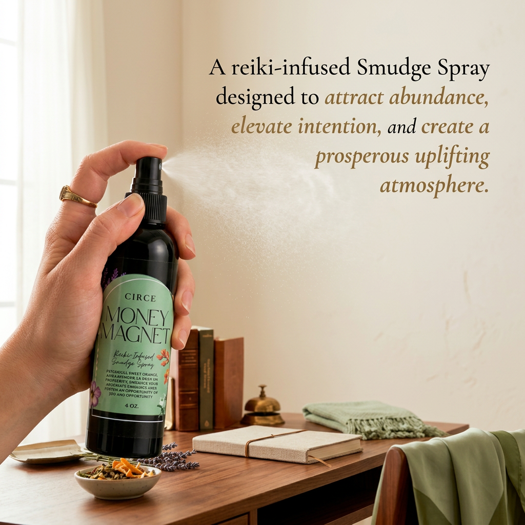 Money Magnet Smudge Spray - Abundance Mist 4oz