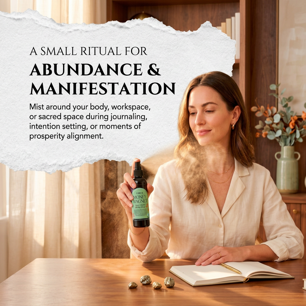 Money Magnet Smudge Spray - Abundance Mist 4oz