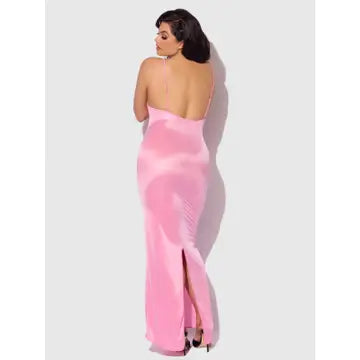 Zoe Oil Slick Maxi Gown/XL
