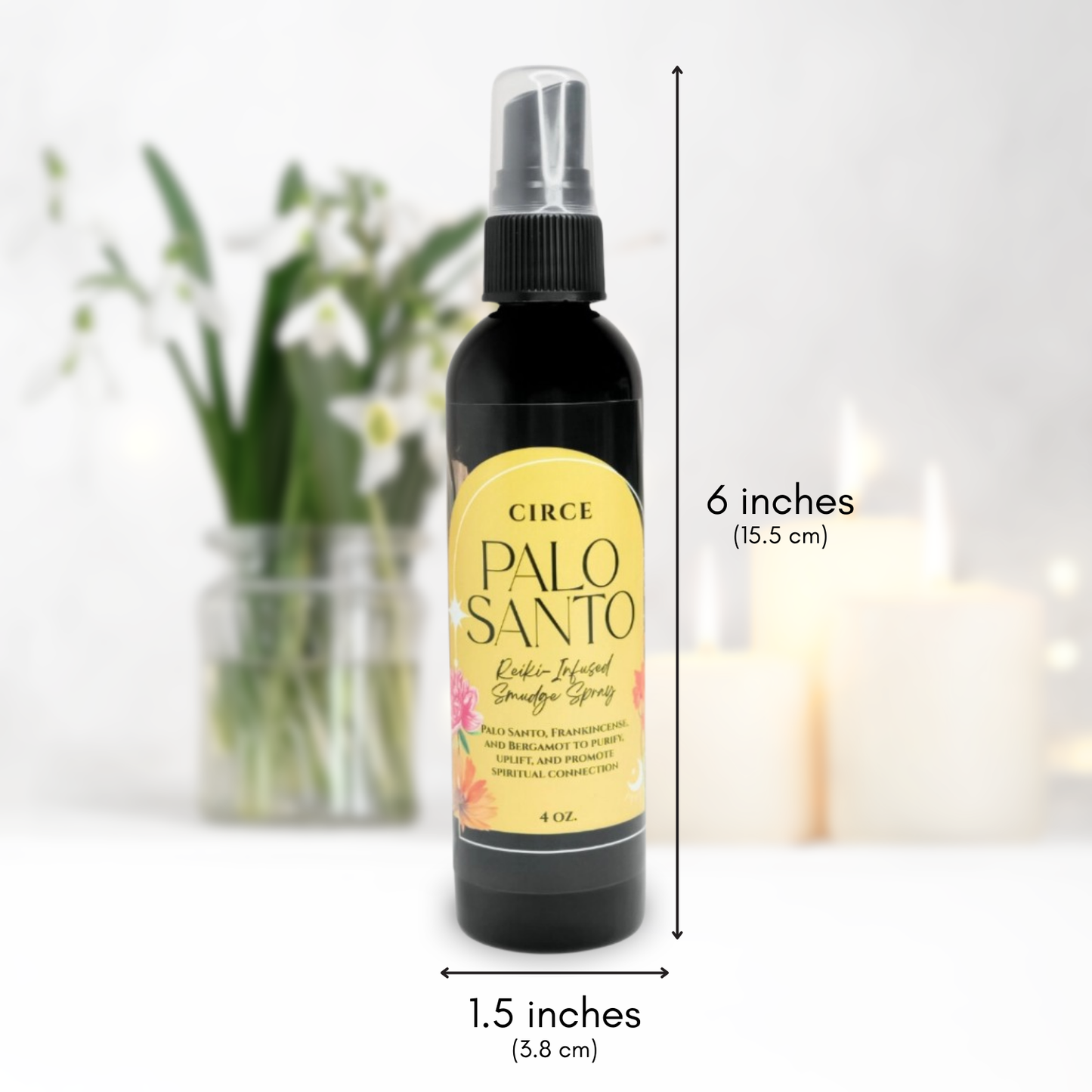 Palo Santo Smudge Spray | 4 oz - Wholesale