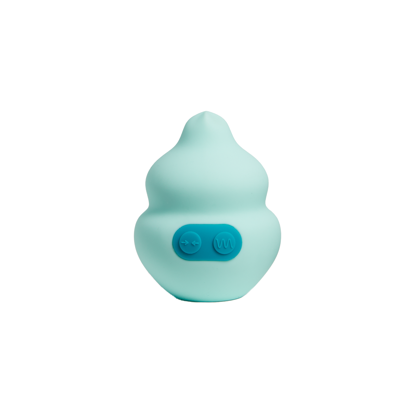 Squish Silicone Sex Toy, USB Rechargeable & Waterproof: Aqua/Teal