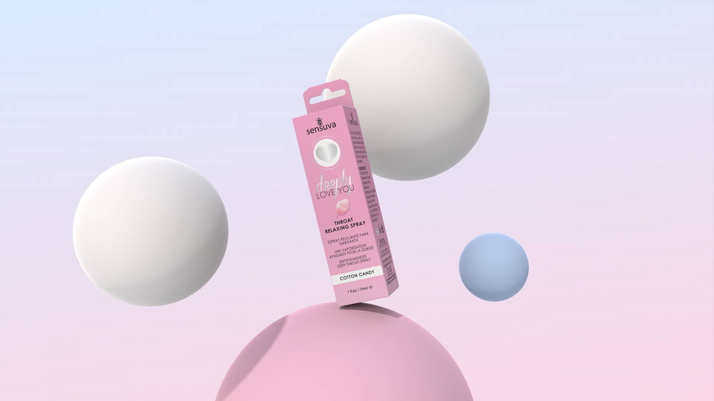 Deeply Love You Throat Relaxing Spray - Cotton Candy