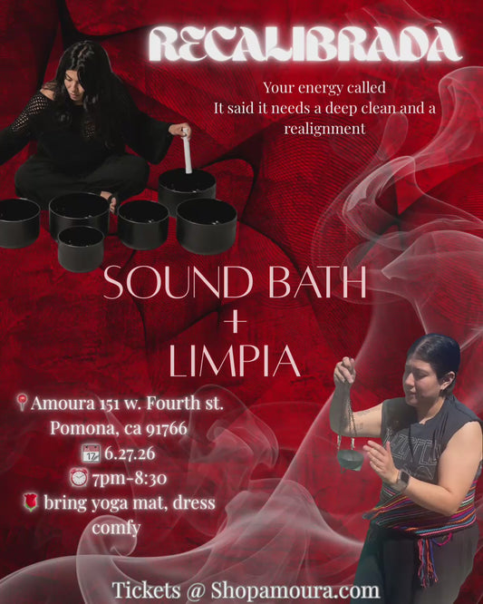 RECALIBRADA a sound bath &Limpia